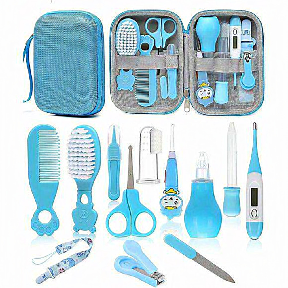 Newborn Baby‎ Blue Healthcare and Grooming Kit